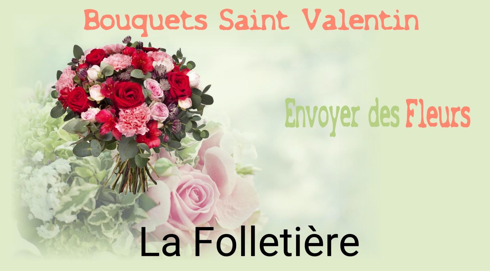 Roses de Saint-Valentin livrées à La Folletière